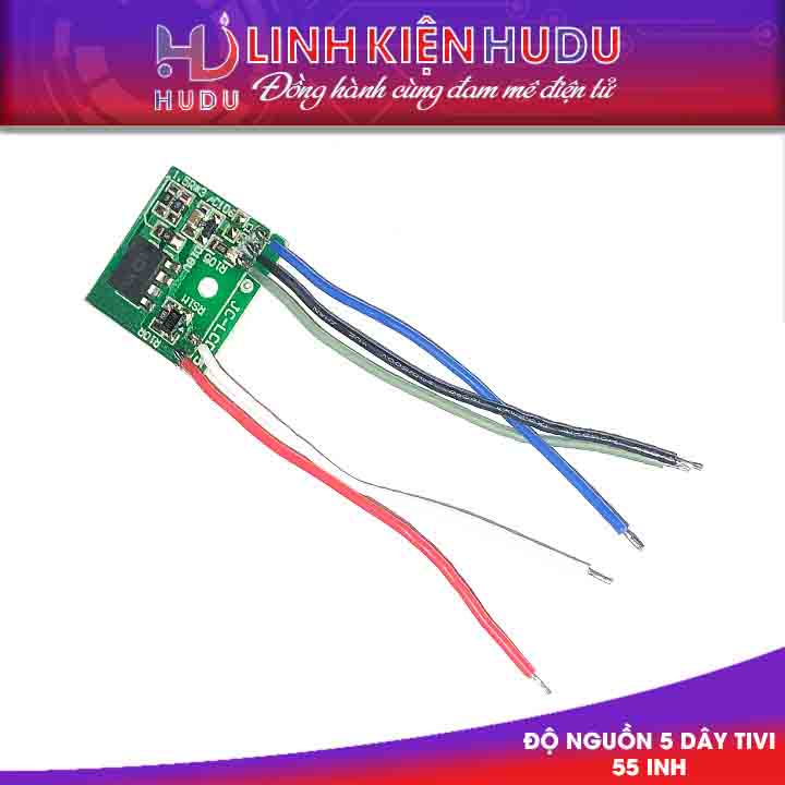 Độ nguồn 5 dây tivi từ 55 inch trở xuống